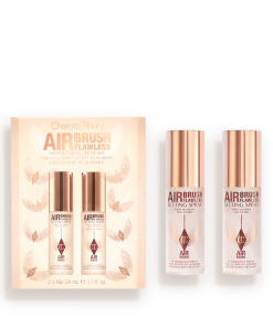 Charlotte Tilbury AIRBRUSH FLAWLESS  MINI SETTING SPRAY KIT - Travel Size Face Kit