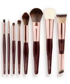 Charlotte Tilbury THE COMPLETE BRUSH SET - Rose Gold & Night Crimson